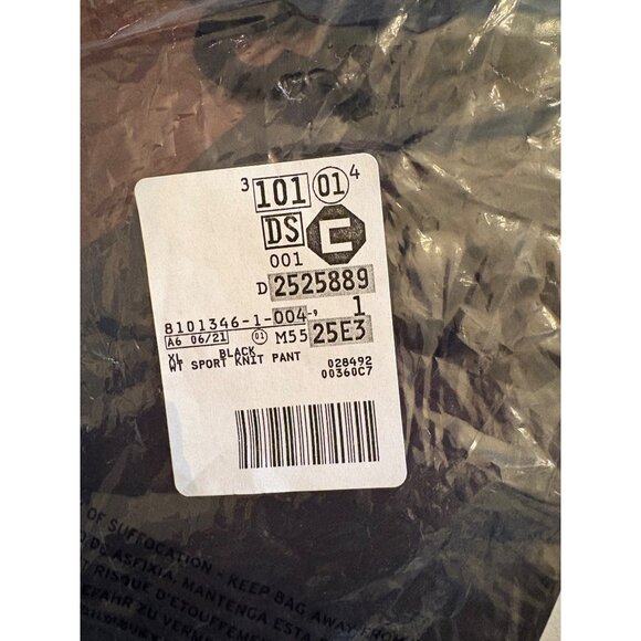 Lands End NEW Knit Sport Straight Leg Casual Pull on Pants Black Size 18/XL Tall - Picture 5 of 14